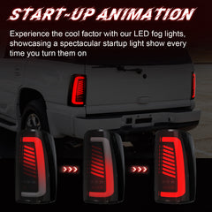 Animated Sequential LED Tail Lights for 2000-2006 Chevy Suburban Tahoe GMC Yukon/Yukon XL Plug & Play-5