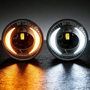 OKSIWA LED Fog Lights with DRL/Turn Signal Compatible with 07-13 Chevy Avalanche 07-14 Suburban Tahoe GMC Yukon/XL 14 Sierra 1500/15 2500HD/15 3500 HD, Driving Fog Light Assembly, Upgrade and Modified 1 Pair