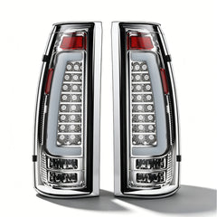 LED Tail Lights with Clear Lens for 1988-1998 Chevy GMC C/K Sierra, 92-99 Suburban Yukon, 95-99 Tahoe,Blazer,Cadillac Escalade Plug & Play-7