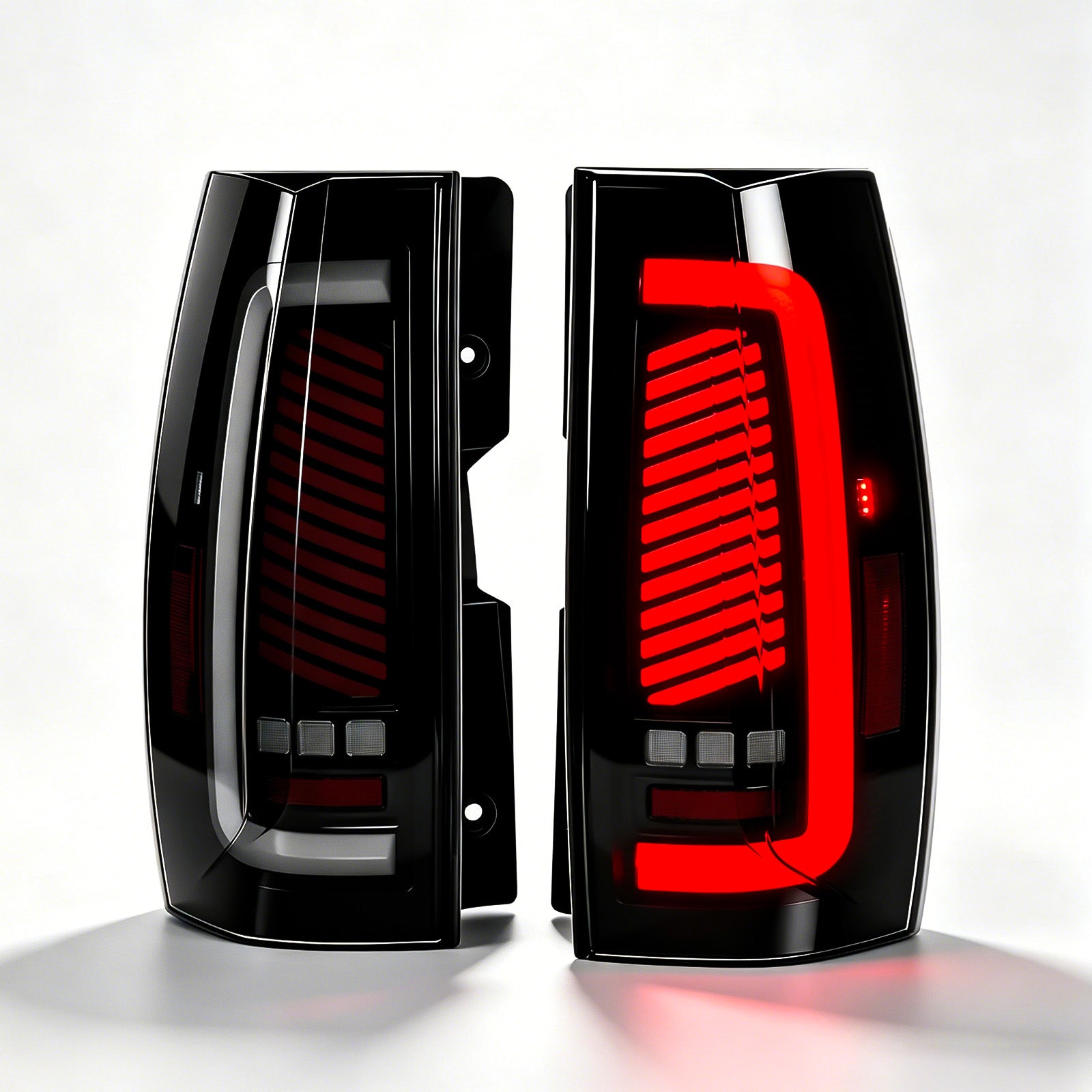 OKSIWA Sequential LED Tail Lights for 2007–2014 Cadillac Escalade, Animated Startup, Dynamic Turn Signal, Unique Design Rear Lamps, Weather Resistant Replacement,Easy to Install-7