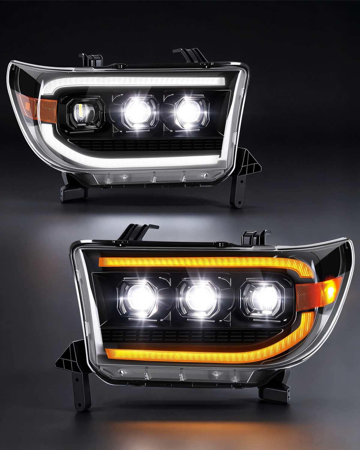 LED Headlights for 2007-2013 Toyota Tundra, 2008-2021 Sequoia-9
