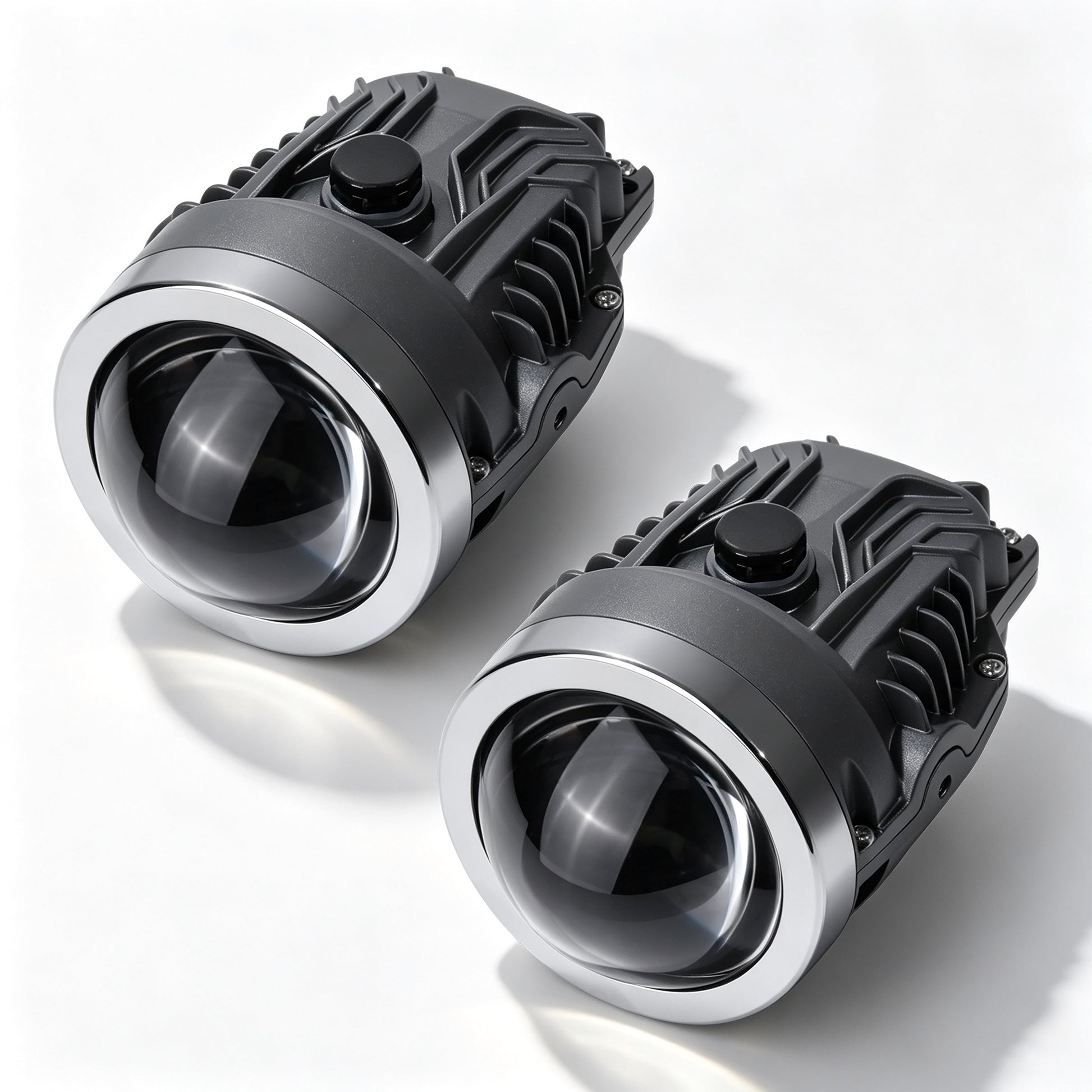 DOT Approved Laser LED Dual-Beam Fog Light, Universal Fit for Honda / Toyota / Acura / Lexus / Jeep / Chrysler / FIAT-8