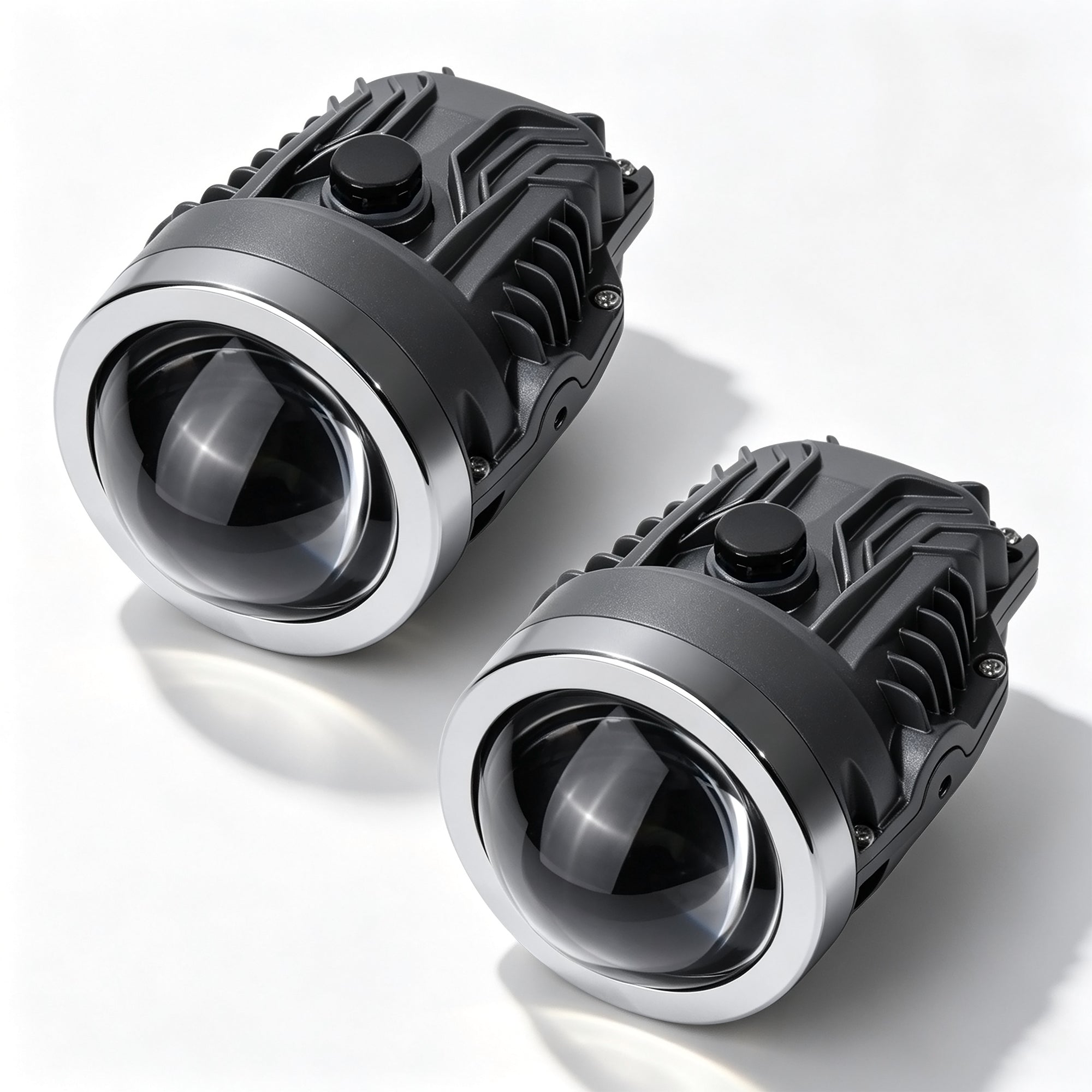 DOT Approved Laser LED Dual-Beam Fog Light, Universal Fit for Honda / Toyota / Acura / Lexus / Jeep / Chrysler / FIAT-8