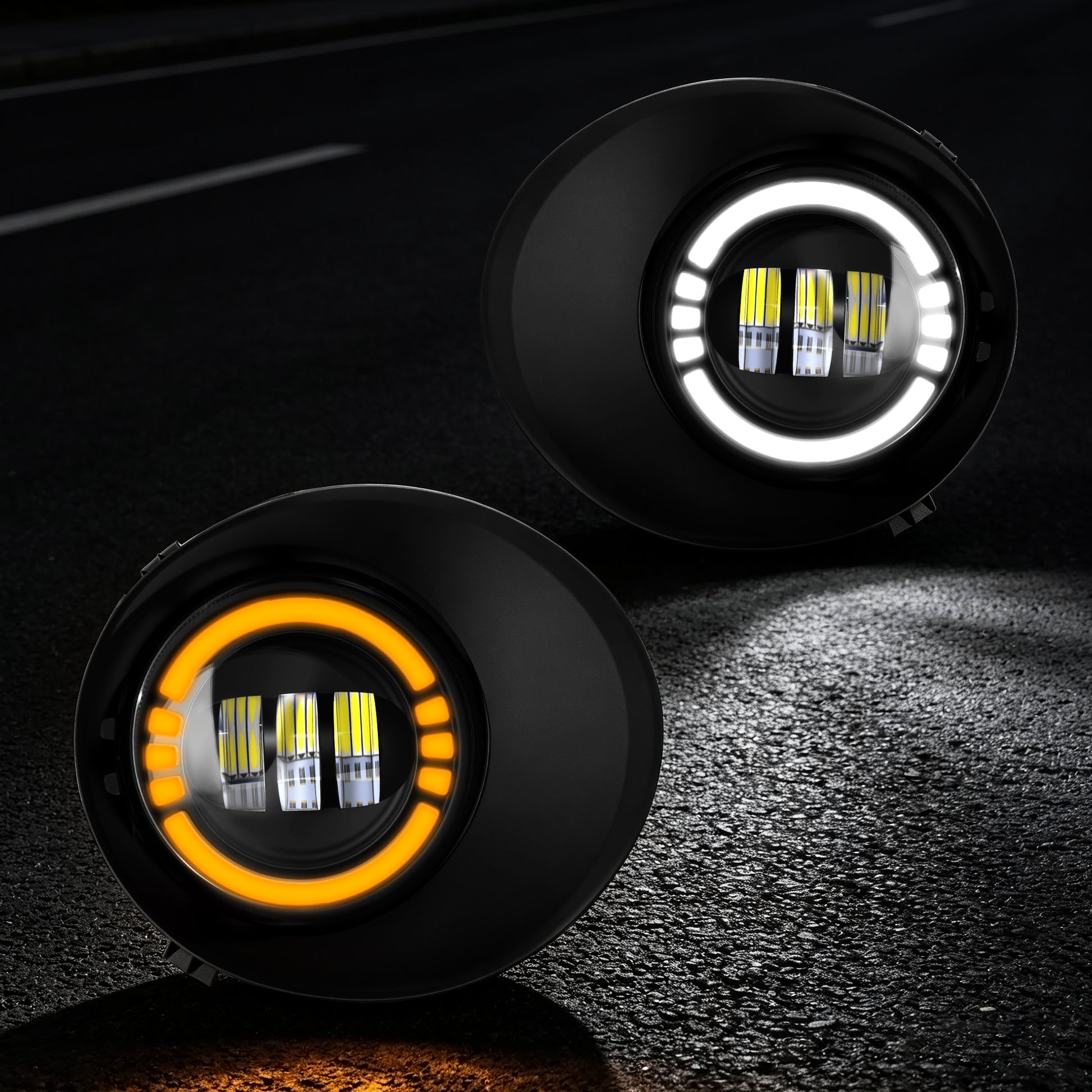 DOT Approved LED Fog Light for 2007–2013 Toyota Tundra & 2008–2011 Toyota Sequoia-7