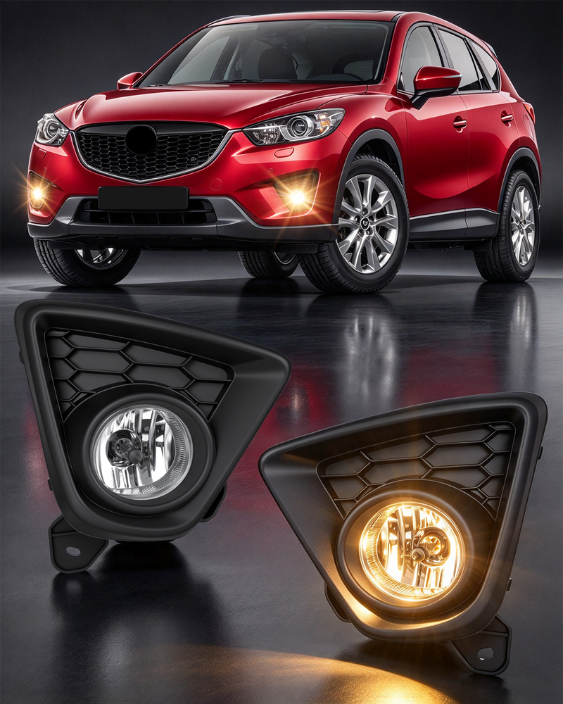 DOT Approved Halogen Fog Lights for 2013 - 2016 Mazda CX-5 CX5-1