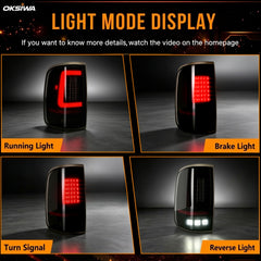 LED Tail Lights for 2004-2008 Ford F-150,Waterproof,Plug and Play-2