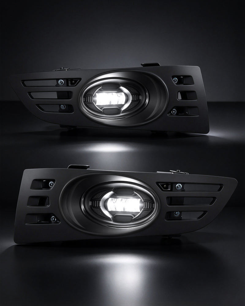 DOT approved LED Fog Lights for  2003-2005 Honda Accord 2 Door Coupe-7