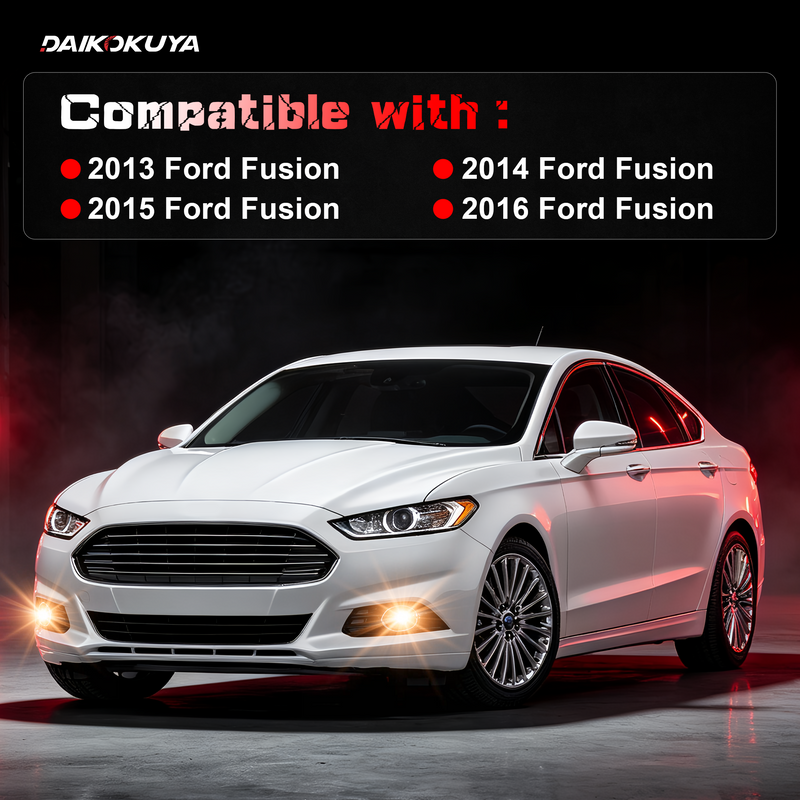 DOT Approved Halogen Fog Light for 2013–2016 Ford Fusion-2