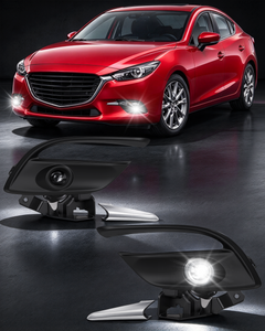DOT Approved Halogen Fog Lights for 2017 2018 Mazda 3-1