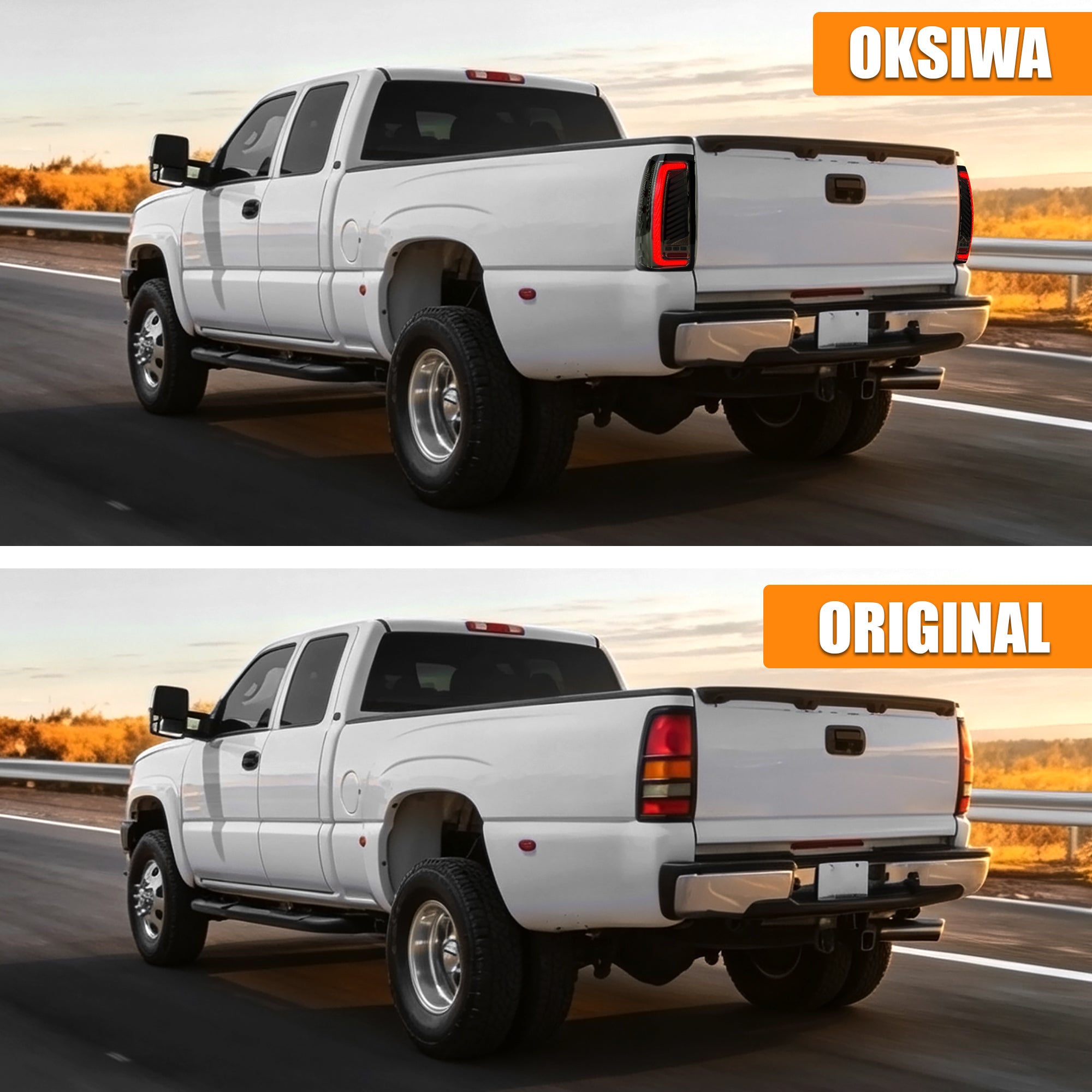 Animated Sequential Smoked LED Tail Lights for 2003-2006 Chevy Silverado Plug & Play-5