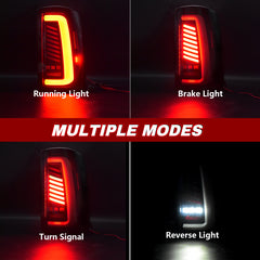 Animated Sequential LED Tail Lights for 2000-2006 Chevy Suburban Tahoe GMC Yukon/Yukon XL Plug & Play-2