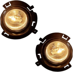OKSIWA Fog Light Assembly Fit For Dodge Durango 2011 2012 2013 Front Bumper Driving Fog Lamps with H10 12V 42W Halogen Bulbs-1