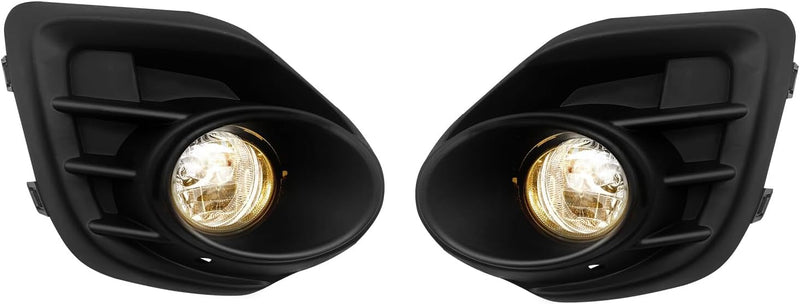 OKSIWA Fog Lights Compatible with 2016 2017 Mitsubishi Lancer 1 Pair Front Bumper Driving Fog Lamps with Wiring Harness& Switch- Clear Lens-7