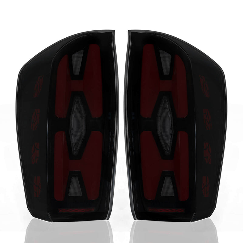 OKSIWA Sequential Full LED Tail Lights for Toyota Tacoma 2016-2023, Dynamic Turn Signal/Brake/Reverse Light Assembly-8