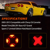 C6 Tail Lights for Chevy Corvette