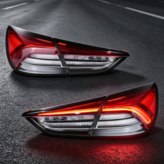 Sequential LED Tail Lights with Rear Fog Light for 2017-2022 Maserati Quattroporte Waterproof Plug & Play  1 Pair-7