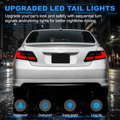 Animated Sequential LED Tail Lights for 2007-2011 Toyota Camry OEM Style Waterproof Plug & Play 1 Pair-6