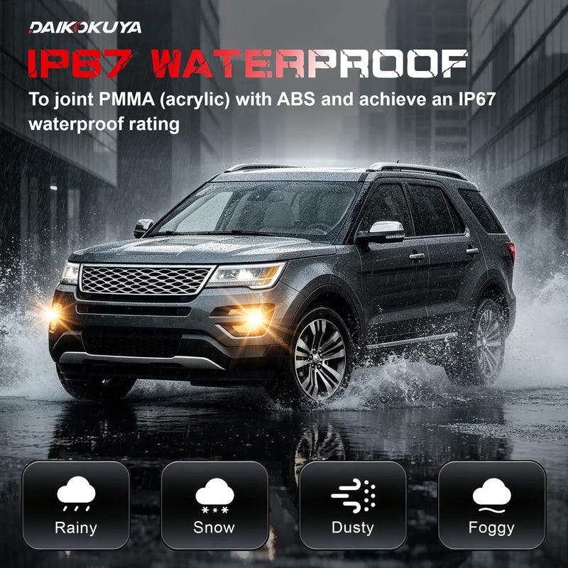 DOT Approved Fog Lights for 2015 - 2017 Ford Explorer-4