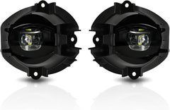 OKSIWA LED Fog Lights for 2006 2007 2008 Toyota RAV4,1 Pair Front Driving Fog Lamps Kits with Wiring Harness Switch,Clear Lens-1