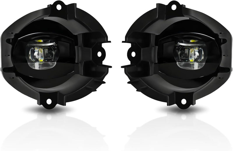 OKSIWA LED Fog Lights for 2006 2007 2008 Toyota RAV4,1 Pair Front Driving Fog Lamps Kits with Wiring Harness Switch,Clear Lens-1