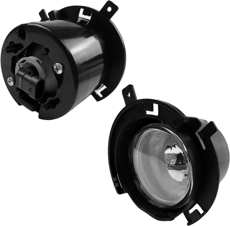 OKSIWA Fog Light Assembly Fit For Dodge Durango 2011 2012 2013 Front Bumper Driving Fog Lamps with H10 12V 42W Halogen Bulbs-6