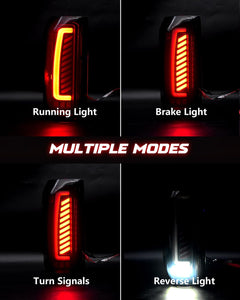 Sequential Full LED Tail Lights for 1989–1996 Ford F-150/F-250/F-350/Bronco-2