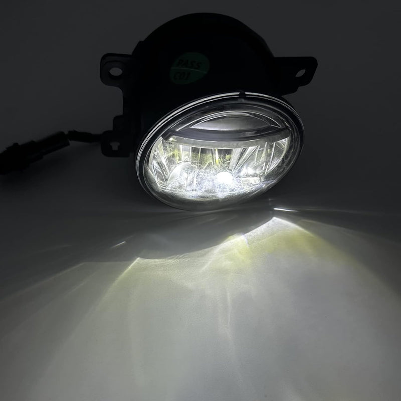 OKSIWA LED Fog Lights Assemblies Compatible With 2013-2021 Civic, 2015-2020 Fit, 2019-2020 HR-V, 2013-2015 Accord Front Bumper Fog Lights-2