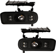 OKSIWA LED Fog Lights Assembly Fit For 1999-2002 Silverado 1500 2500/2001 2002 Silverado 1500HD 2500HD 3500/2000-2006 Tahoe Suburban 1500 2500 Fog Lamps LED2-9