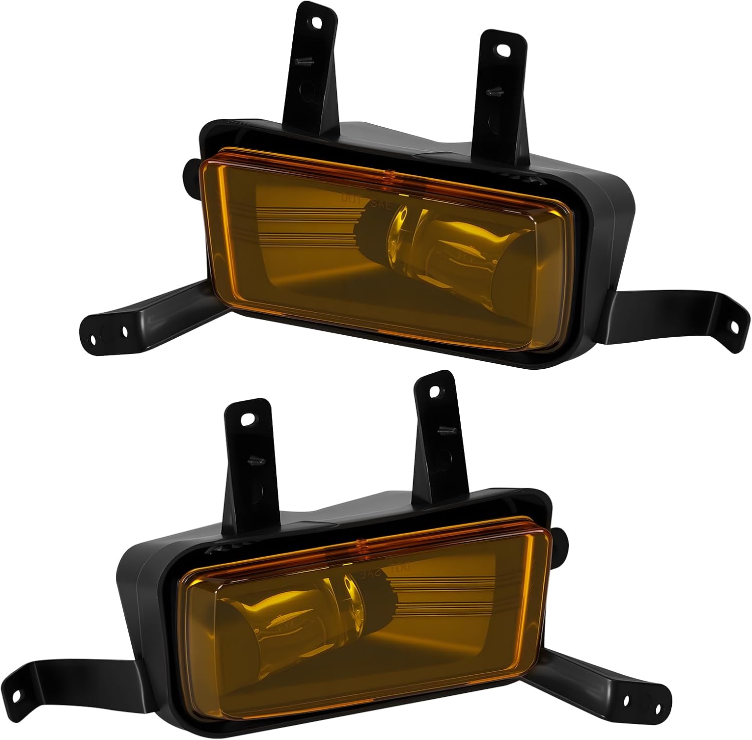 DOT Approved Yellow LED Fog Lights for 2015-2020 Chevy Tahoe Suburban & GMC Yukon/Yukon XL Plug & Play-8