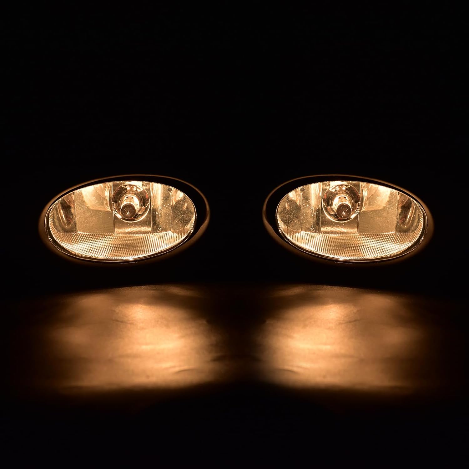 OKSIWA Halogen Fog Lights Fit for 2006 2007 2008 Honda Civic 4-Door Sedan,Front Bumper Driving Light Replacement Kit, Fog Lamps Replacement with Wiring Harness,Clear Lens,Plug and Play