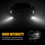 OKSIWA LED Fog Light-For 2015-2017 Ford F150,Replacement Fog Light Assembly, Driving Fog Lamps,Waterproof,Easy to Install