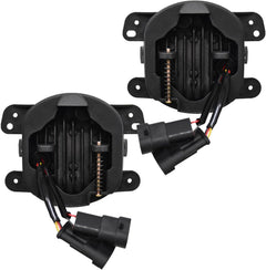 OKSIWA 4-Inch LED Fog Lights with Integrated DRL & Turn Signals - Perfect Fit for 2007-2018 Jeep Wrangler JK - Complete Jeep Wrangler Fog Lamp Replacement Kit (1 Pair)-5