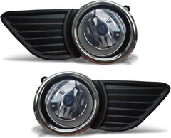 OKSIWA LED Fog Lights Compatible with 2011-2017 Sienna Front Bumper Lights Assembly Clear Lens 1 Pair of Fog Lamps Driver and Passenger Side-1