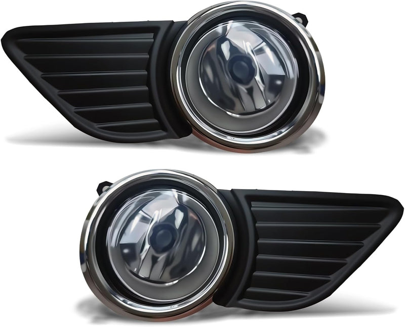 OKSIWA LED Fog Lights Compatible with 2011-2017 Sienna Front Bumper Lights Assembly Clear Lens 1 Pair of Fog Lamps Driver and Passenger Side-1