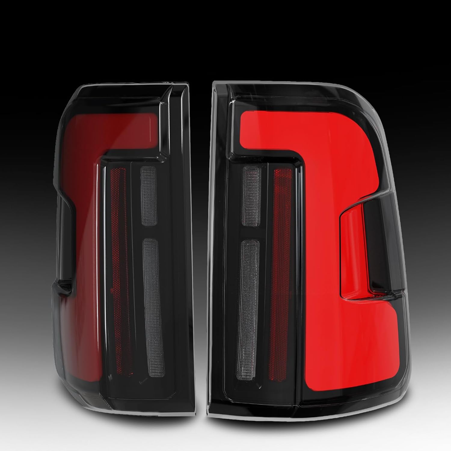 OKSIWA Sequential Full Led tail lights for 2019-2024 Dodge Ram 1500 (without Bilnd Spot) Starting Animated Rear Light Assembly, Dynamic Turn Signal,Brake,Reverse Smoked Not applicable to classic-1