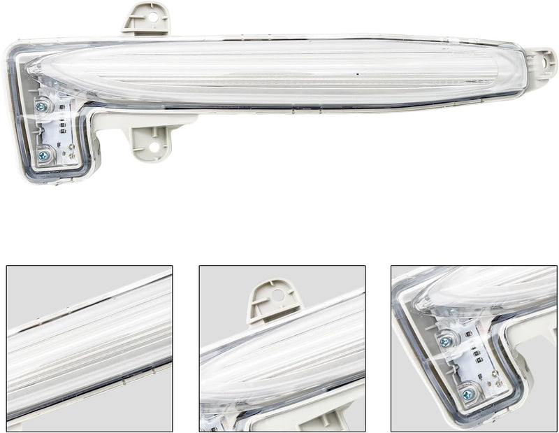 OKSIWA LED Fog Lights Compatible With 2020 2021 2022 Toyota Corolla SE XSE, A pair of Front Bumper Driving Fog Lamps With Harnesses and Bezel- Clear Lens-7