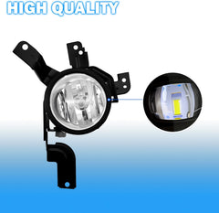 OKSIWA Driving Fog Lights Lamps Compatible With 2007 2008 2009 Honda CRV Front Bumper Lamps with H11 12V 55W Halogen Bulbs & Switch and Wiring Kit (Clear Lens)-4