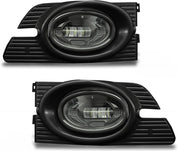 OKSIWA LED Fog Lights fit for 2001-2002 Honda Accord 4DR Sedan, Front Driving Fog Lamps Assembly Replacement Kit, Clear Lens（1 Pair）