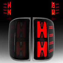 Animated Sequential Smoked LED Tail Lights for 2014-2018 Chevy Silverado & 2016-2018 GMC Sierra 3500HD DRW Plug & Play-1