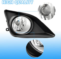 OKSIWA Fog Lights Compatible with 2008-2010 Toyota Corolla Bumper Driving Fog Lamps Assemblies with Switch and Wiring Harness-4