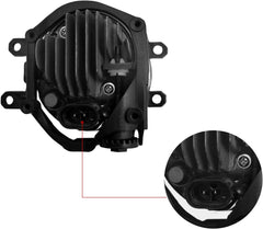 OKSIWA LED Fog Lights Compatible With 2014-2016 Toyota Corolla S/SE with Wiring Harness & Switch, Front Bumper Lamp-7