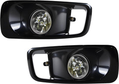 OKSIWA Fog Lights Assembly Compatible With 1999 2000 Honda Civic Fog Lamps 1 Pair of Fog Lights with Wiring Harness and Switch-1