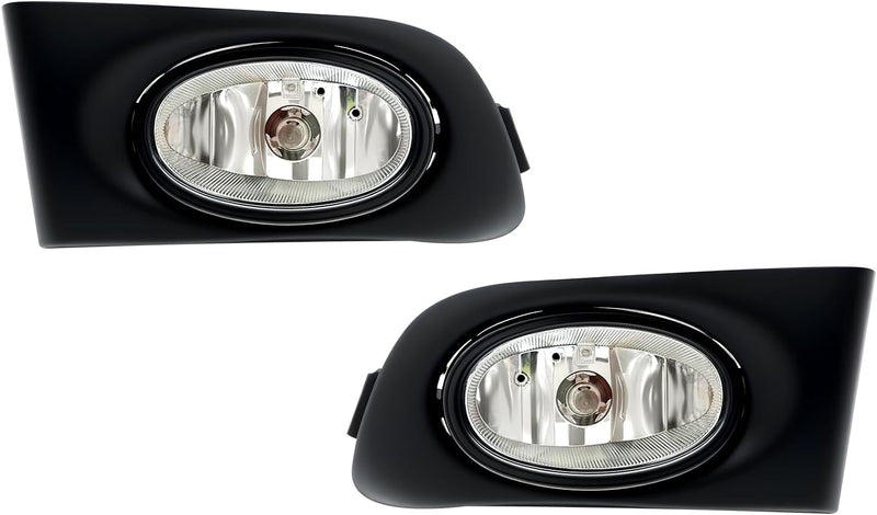 OKSIWA Fog Lights Assembly Compatible With 2001 2002 2003 Honad Civic 2DR/4DR Front Bumper Fog lights with Switch and Wiring Harness- 1 Pair-1