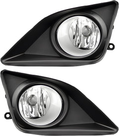 OKSIWA Fog Lights Compatible with 2008-2010 Toyota Corolla Bumper Driving Fog Lamps Assemblies with Switch and Wiring Harness-9