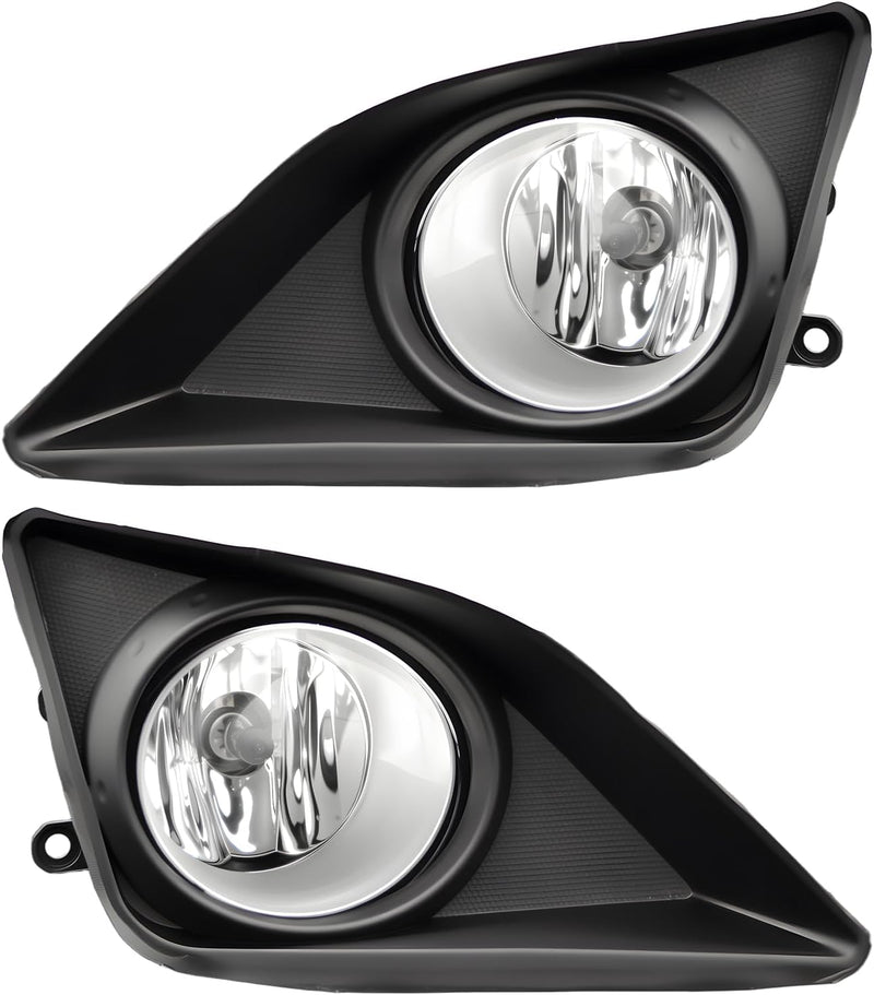 OKSIWA Fog Lights Compatible with 2008-2010 Toyota Corolla Bumper Driving Fog Lamps Assemblies with Switch and Wiring Harness-9