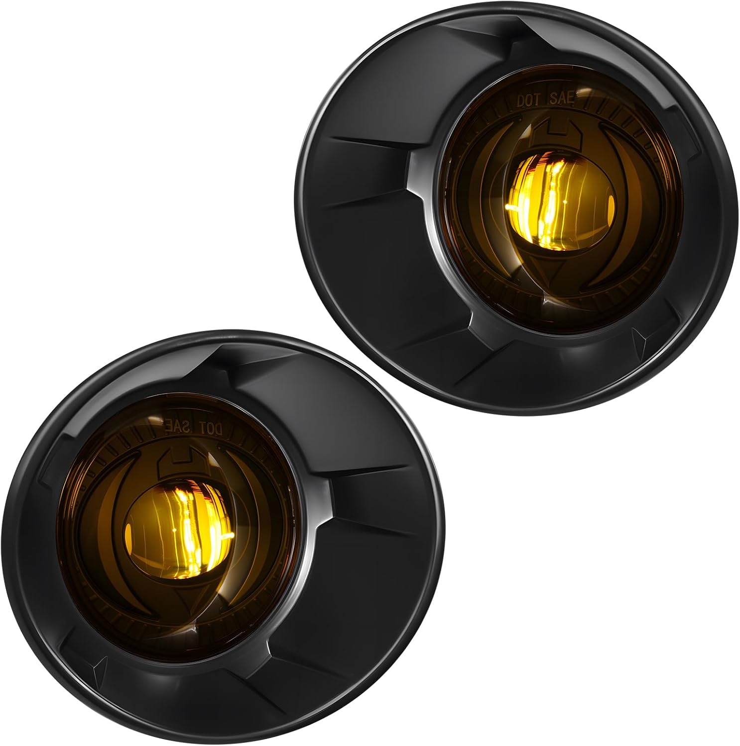 DOT Compliant Yellow LED Fog Lights for 2010-2013 Chevy Camaro Plug & Play-9