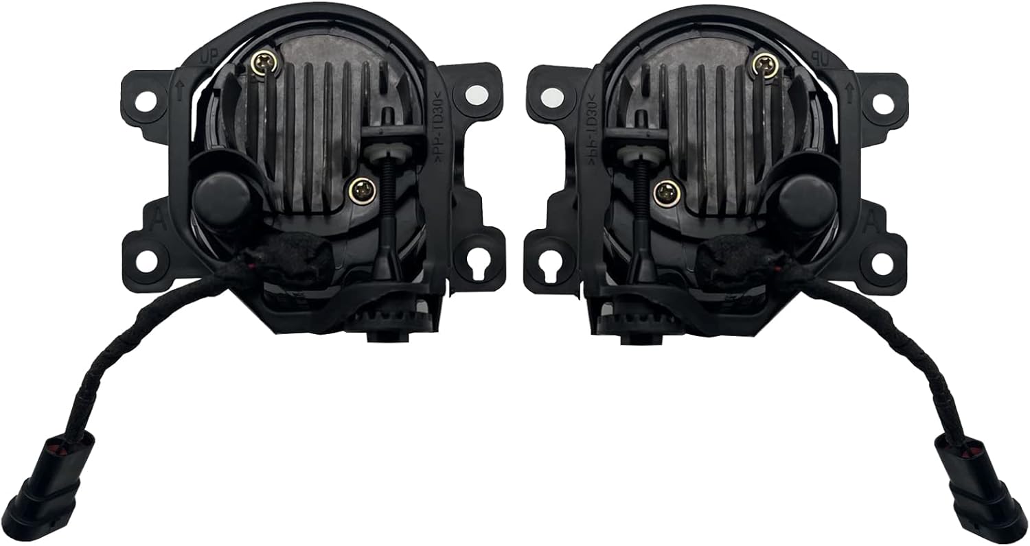 OKSIWA LED Fog Lights Assemblies Compatible With 2013-2021 Civic, 2015-2020 Fit, 2019-2020 HR-V, 2013-2015 Accord Front Bumper Fog Lights-6