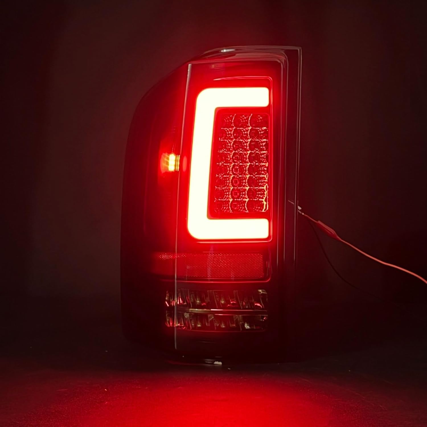 OKSIWA Upgrade Full LED Tail Lights for 2007-2013 Chevy Silverado 1500/2500HD/3500HD,Brighter & Safer, Smoke Lens Rear Lights, Easy Installation, Weather-Resistant