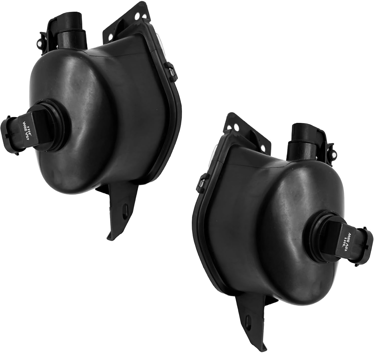 OKSIWA Fog Lights Assemblies Compatible With 2006 2007 2008 BMW E90 3 Series 323i/325i/325xi/330i/330xi/335i/335xi/328i/328xi Front Bumper Fog Lights halogen-4