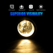 OKSIWA Fog Lights Compatible with 2011 2012 2013 Corolla,Bumper Driving Fog Lamp Assembly, Halogen Bulbs，OEM-Style Replacement,1 Pair